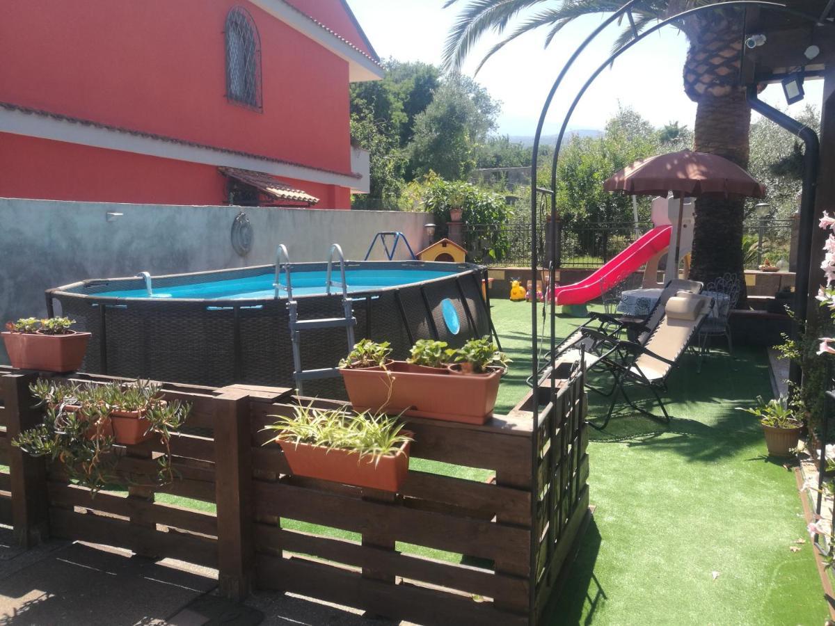 Casa Vacanza Tra Etna E Taormina Villa Ginevra Piedimonte Etneo Extérieur photo